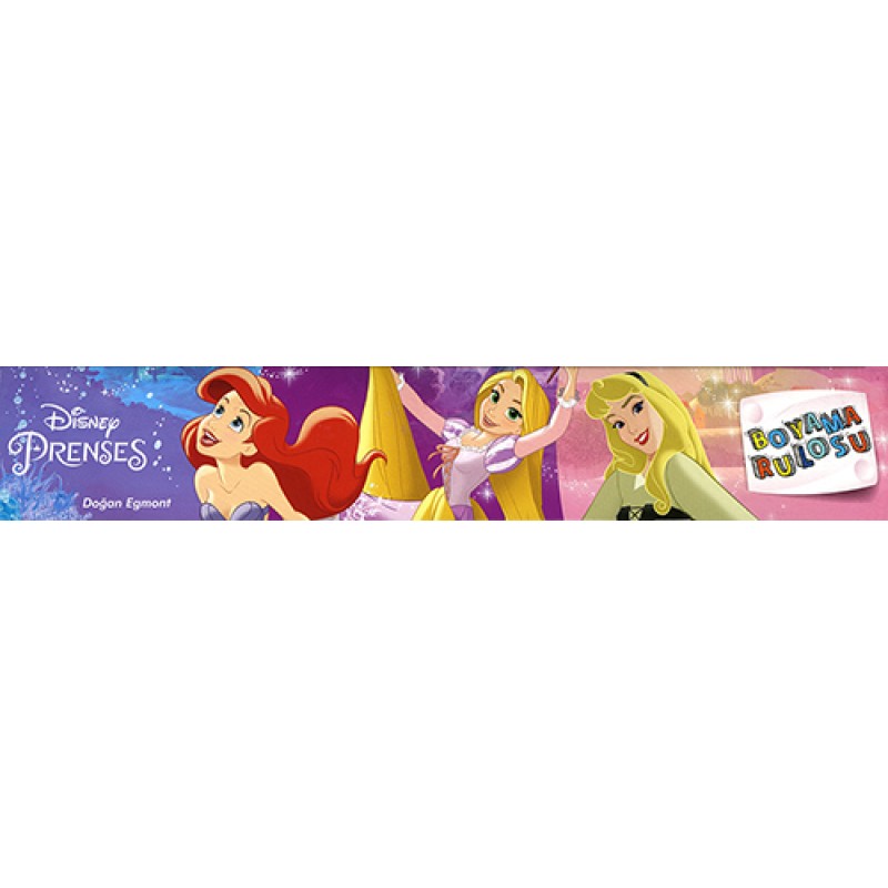 Disney Prenses Boyama Rulosu