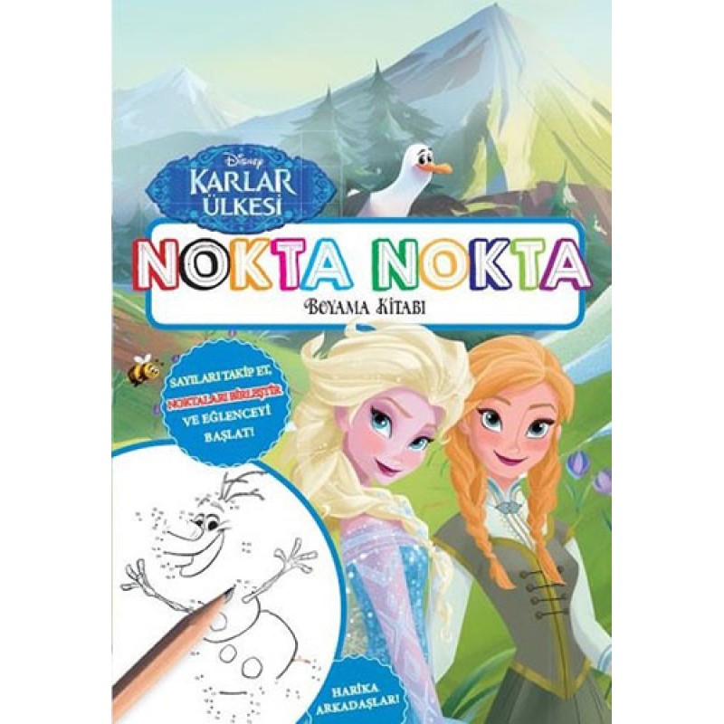 Disney Karlar Ülkesi Nokta Nokta Boyama Kitabı Disney Karlar Ülkesi Nokta Nokta Boyama Kitabı