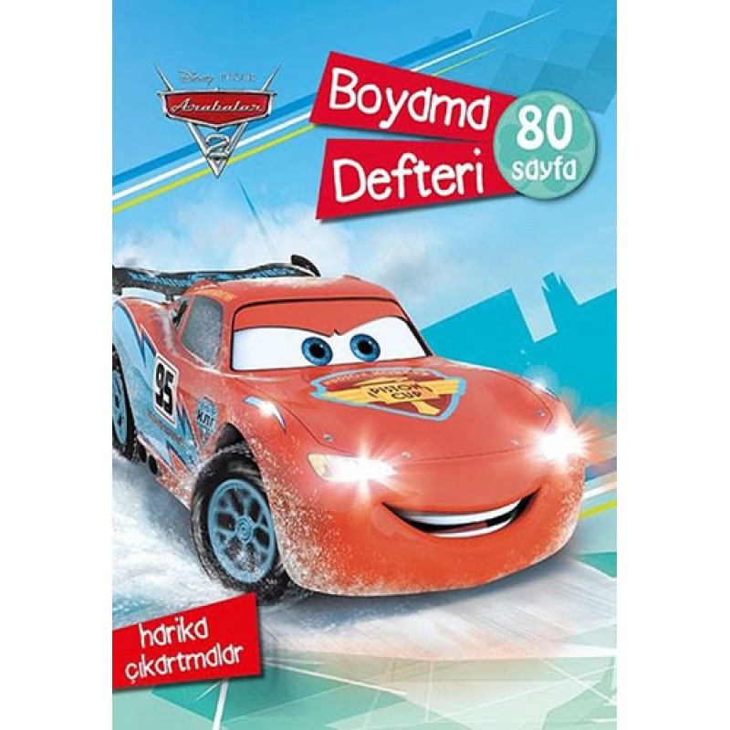 Disney Pixar Arabalar 2 - Boyama Defteri Disney Pixar Arabalar 2 - Boyama Defteri