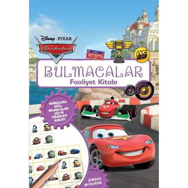 Disney Arabalar - Bulmalacar Faaliyet Kitabı Disney Arabalar - Bulmalacar Faaliyet Kitabı