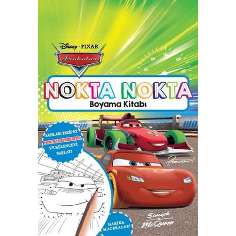 Disney Arabalar - Nokta Nokta Boyama Kitabı Disney Arabalar - Nokta Nokta Boyama Kitabı