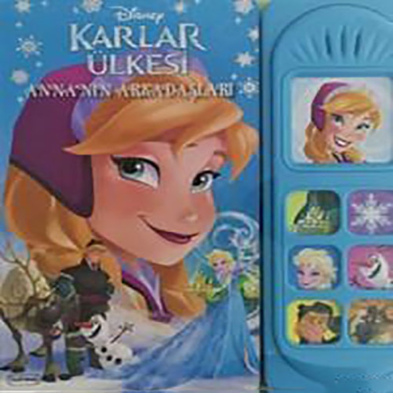 Disney Karlar Ülkesi - Anna'nın Arkadaşları (Sesli Kitap) Ciltli Disney Karlar Ülkesi - Anna'nın Arkadaşları (Sesli Kitap) Ciltli