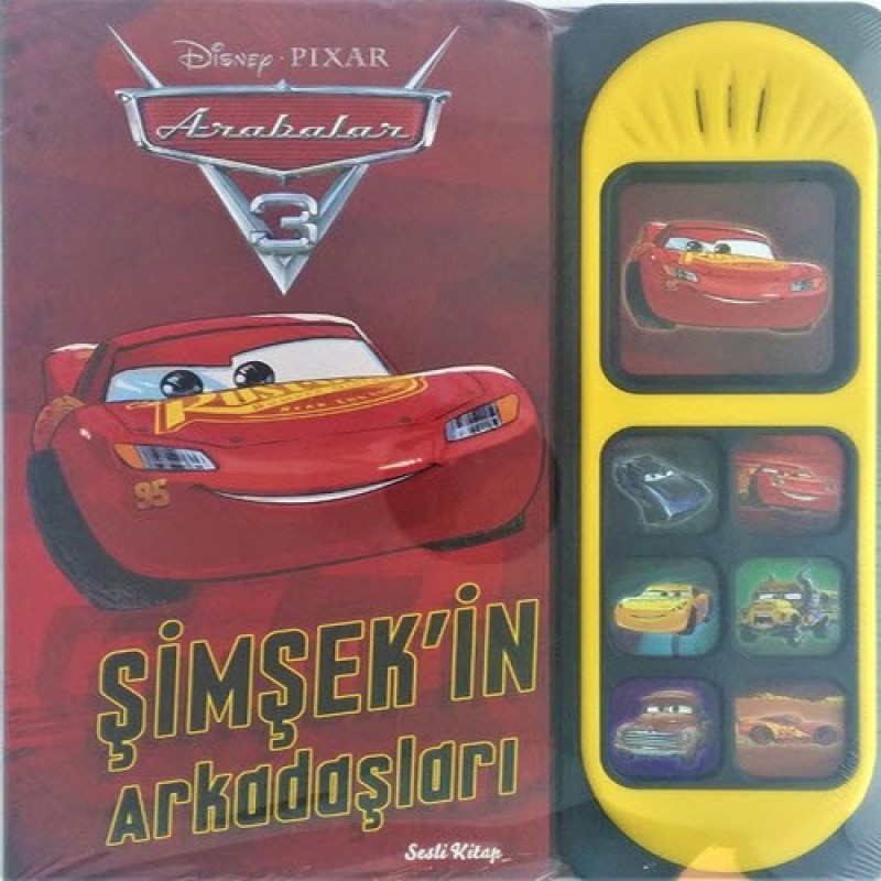 Disney Arabalar 3 Şimşek'in Arkadaşları - Sesli Kitap (Ciltli) Disney Arabalar 3 Şimşek'in Arkadaşları - Sesli Kitap (Ciltli)