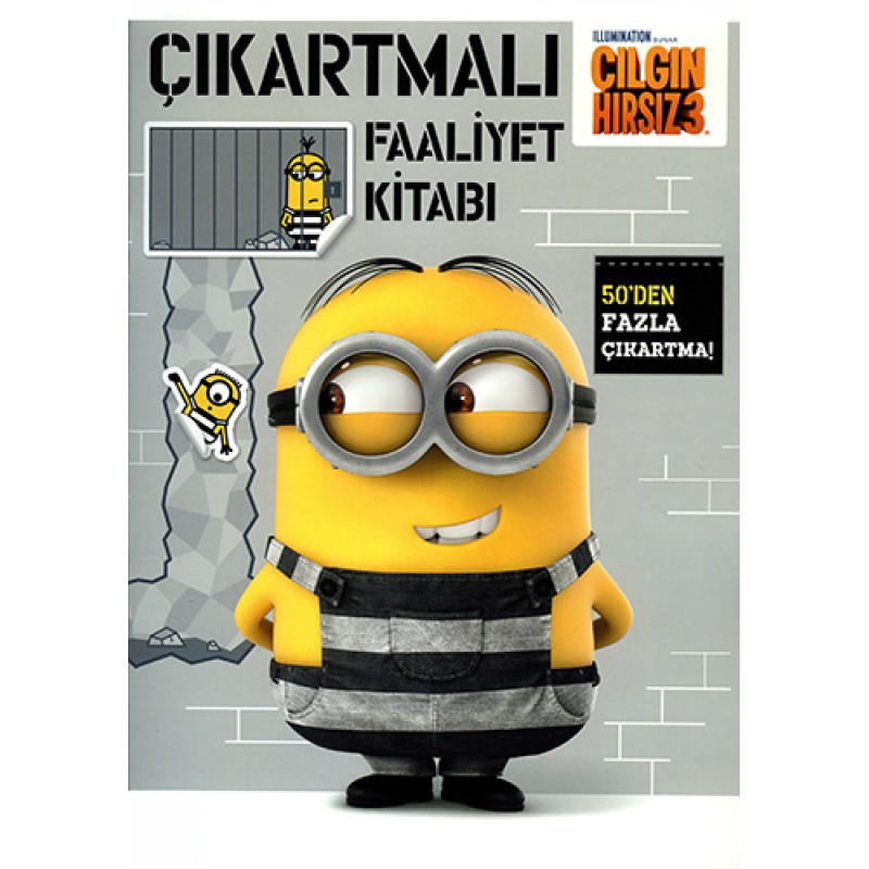 Çılgın Hırsız 3 - Çıkartmalı Faaliyet Kitabı Çılgın Hırsız 3 - Çıkartmalı Faaliyet Kitabı