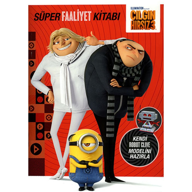 Çılgın Hırsız 3 - Süper Faaliyet Kitabı Çılgın Hırsız 3 - Süper Faaliyet Kitabı