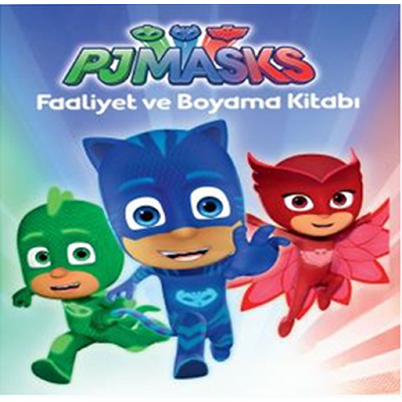 PjMasks - Faaliyet ve Boyama Kitabı