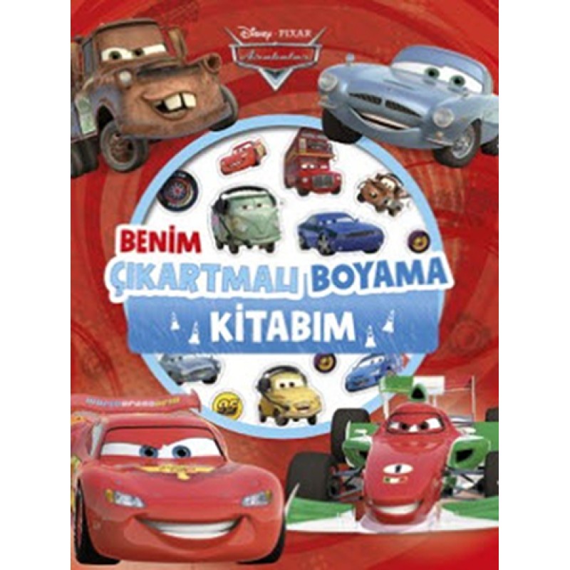Disney Arabalar Benim Çıkartmalı Boyama Kitabım Disney Arabalar Benim Çıkartmalı Boyama Kitabım