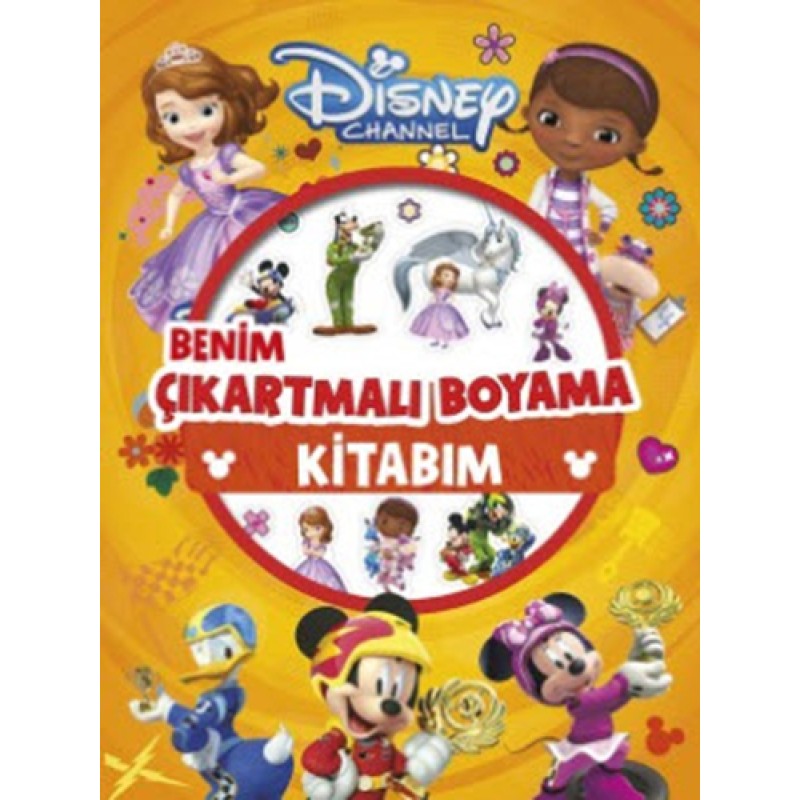 Disney Channel Benim Çıkartmalı Boyama Kitabım Disney Channel Benim Çıkartmalı Boyama Kitabım