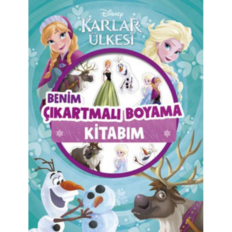 Dısney Karlar Ülkesi Benim Çıkartmalı Boyama Kitabım Dısney Karlar Ülkesi Benim Çıkartmalı Boyama Kitabım