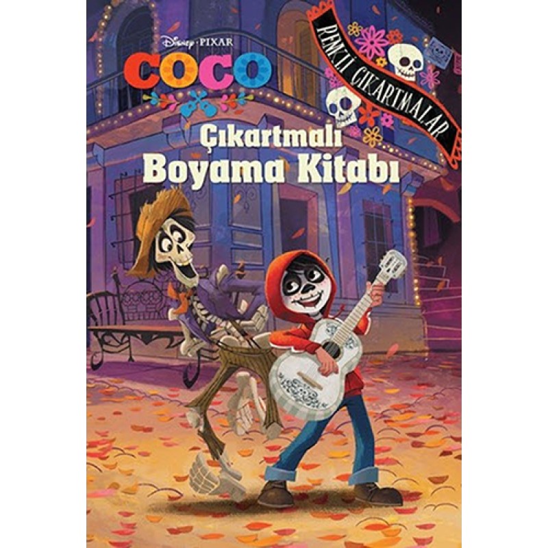Disney Coco Çıkartmalı Boyama Kitabı Disney Coco Çıkartmalı Boyama Kitabı