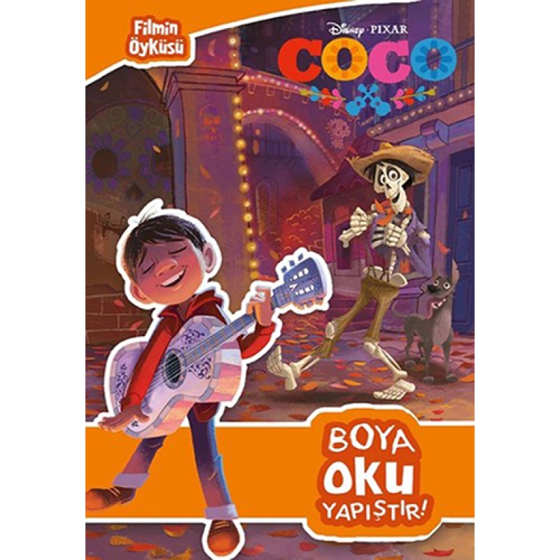 Disney Coco - Boya Oku Yapıştır! Disney Coco - Boya Oku Yapıştır!