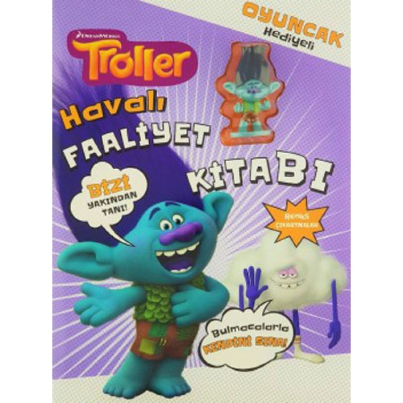 Troller Havalı Faaliyet Kitabı – Oyuncak Hediyeli Troller Havalı Faaliyet Kitabı – Oyuncak Hediyeli