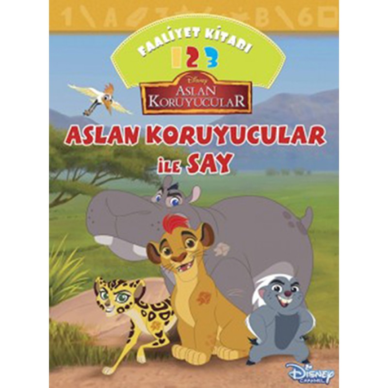 Disney Aslan Koruyucular ile Say Faaliyet Kitabı Disney Aslan Koruyucular ile Say Faaliyet Kitabı