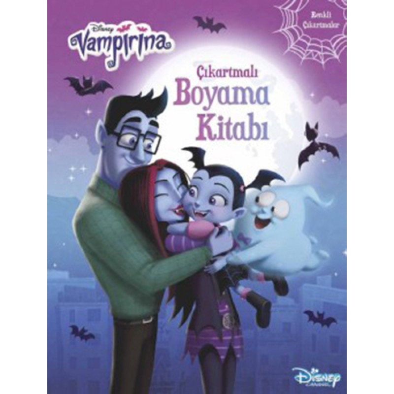 Disney Vampirina - Çıkartmalı Boyama Kitabı Disney Vampirina - Çıkartmalı Boyama Kitabı