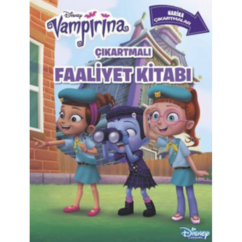 Disney Vampirina - Çıkartmalı Faaliyet Kitabı
