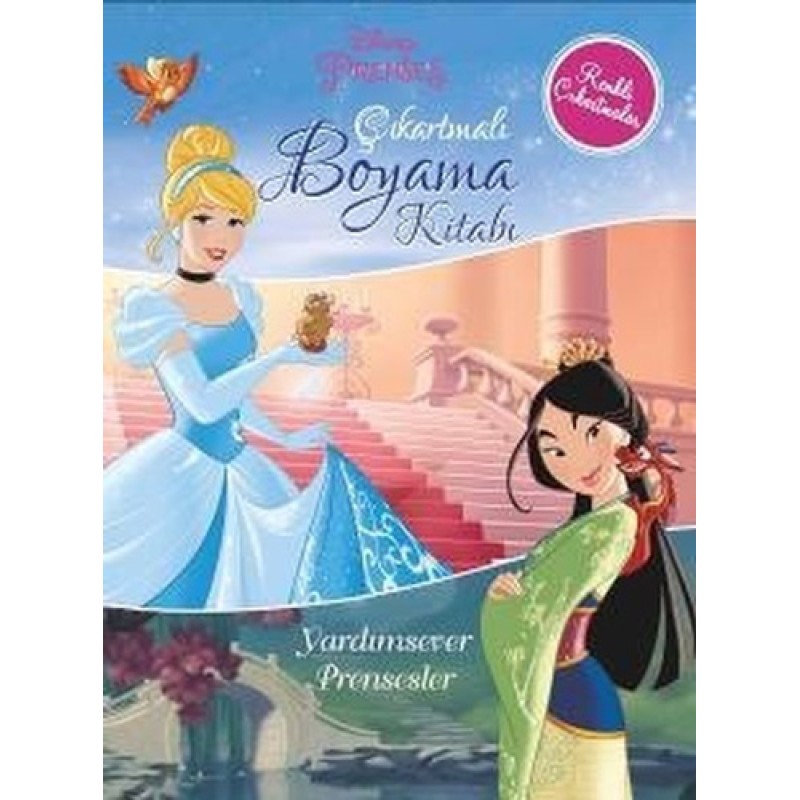 Disney Prenses Çıkartmalı Boyama Kitabı Yardımsever Prensesler Disney Prenses Çıkartmalı Boyama Kitabı Yardımsever Prensesler
