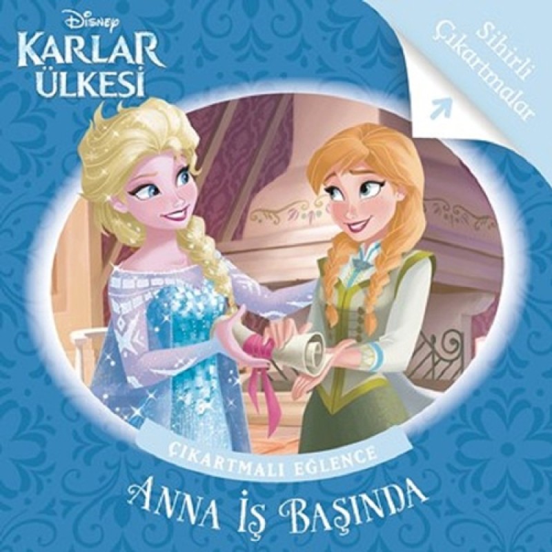 Disney Karlar Ülkesi - Anna İş Başında Çıkartmalı Eğlence Disney Karlar Ülkesi - Anna İş Başında Çıkartmalı Eğlence