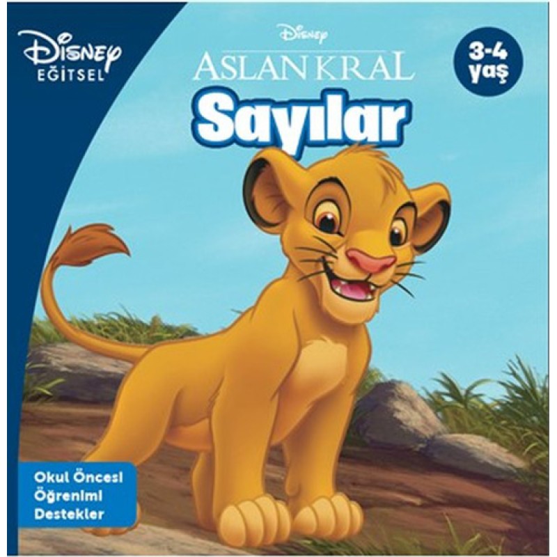 Disney Eğitsel Aslan Kral - Sayılar Disney Eğitsel Aslan Kral - Sayılar