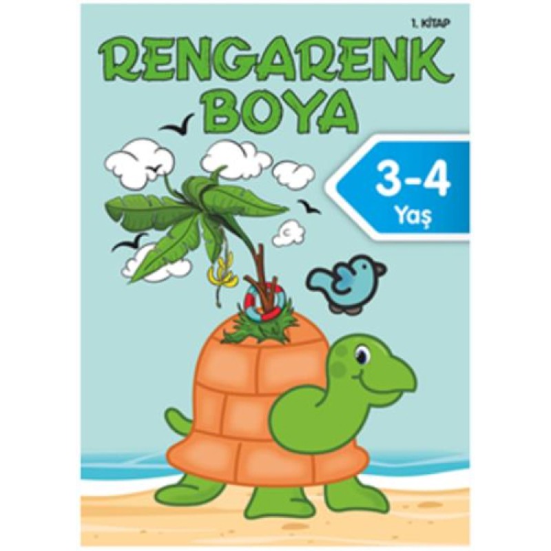 Rengarenk Boya 3-4 Yaş (1. Kitap) Rengarenk Boya 3-4 Yaş (1. Kitap)