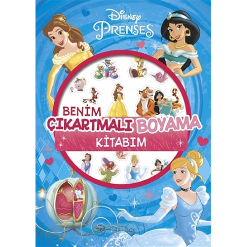 Disney Prenses - Benim Çıkartmalı Boyama Kitabım Disney Prenses - Benim Çıkartmalı Boyama Kitabım
