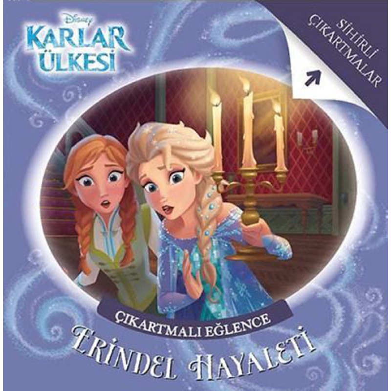Disney Karlar Ülkesi - Erindel Hayaleti Çıkartmalı Eğlence Disney Karlar Ülkesi - Erindel Hayaleti Çıkartmalı Eğlence