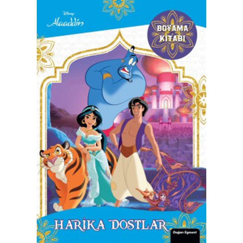 Disney Alaaddin - Harika Dostlar Boyama Kitabı Disney Alaaddin - Harika Dostlar Boyama Kitabı