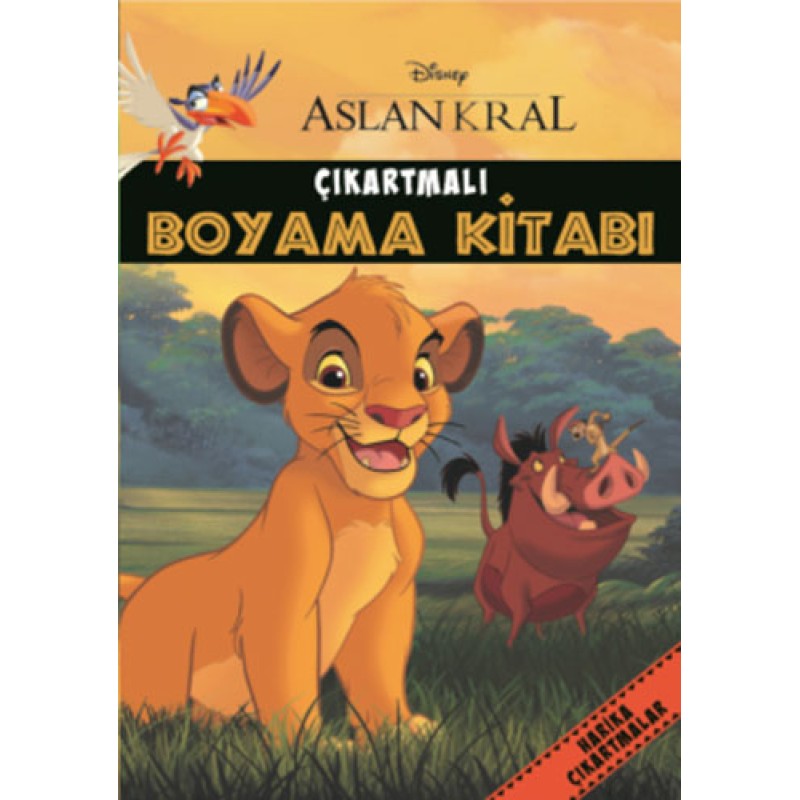 Disney Aslan Kral Çıkartmalı Boyama Kitabı Disney Aslan Kral Çıkartmalı Boyama Kitabı