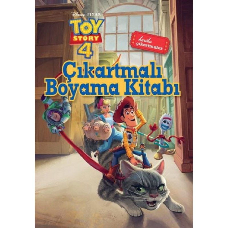 Dısney Toy Story 4 - Çıkartmalı Boyama Kitabı Dısney Toy Story 4 - Çıkartmalı Boyama Kitabı