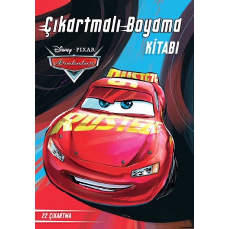 Disney Pixar Arabalar Çıkartmalı Boyama Kitabı Disney Pixar Arabalar Çıkartmalı Boyama Kitabı