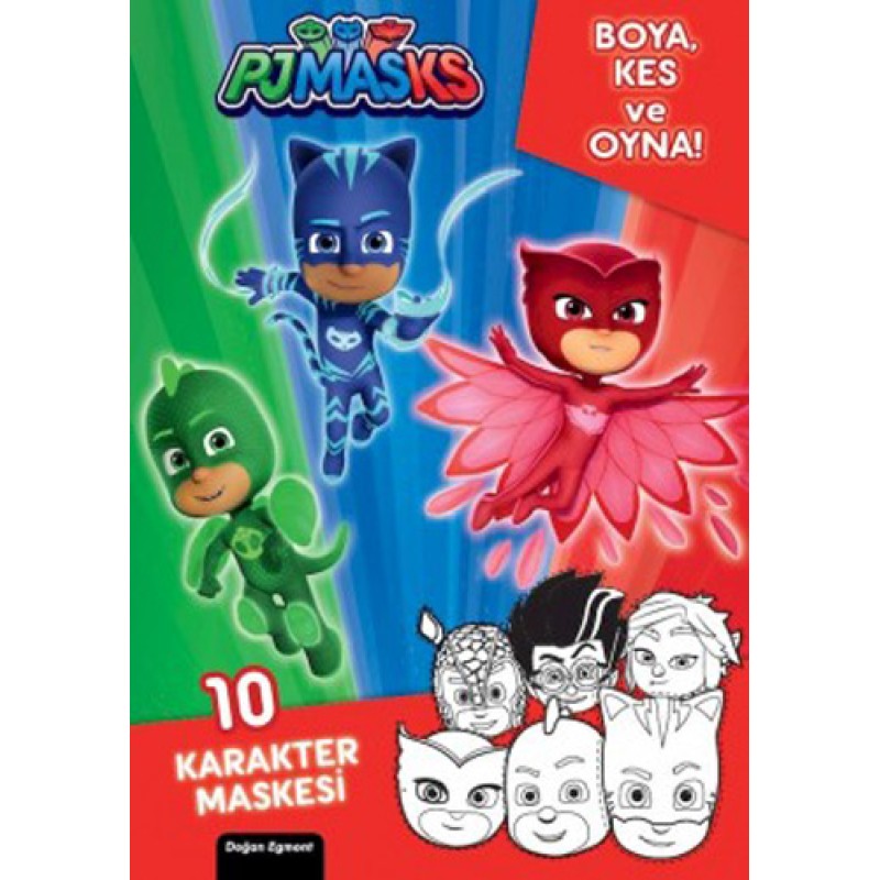 Pjmasks - Boya Kes ve Oyna Pjmasks - Boya Kes ve Oyna