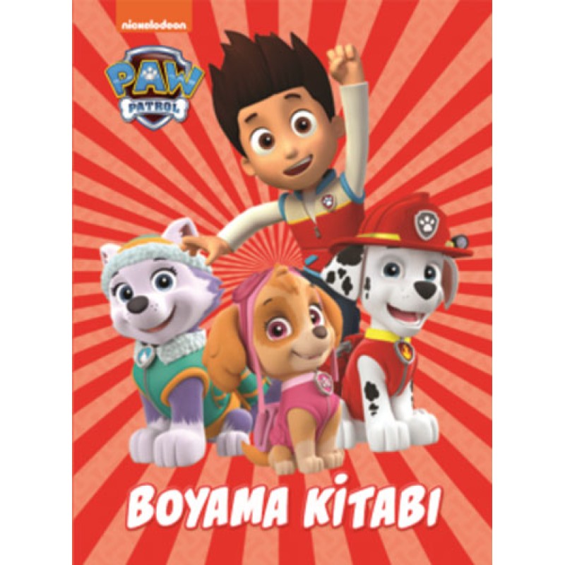 Paw Patrol Boyama Kitabı Paw Patrol Boyama Kitabı