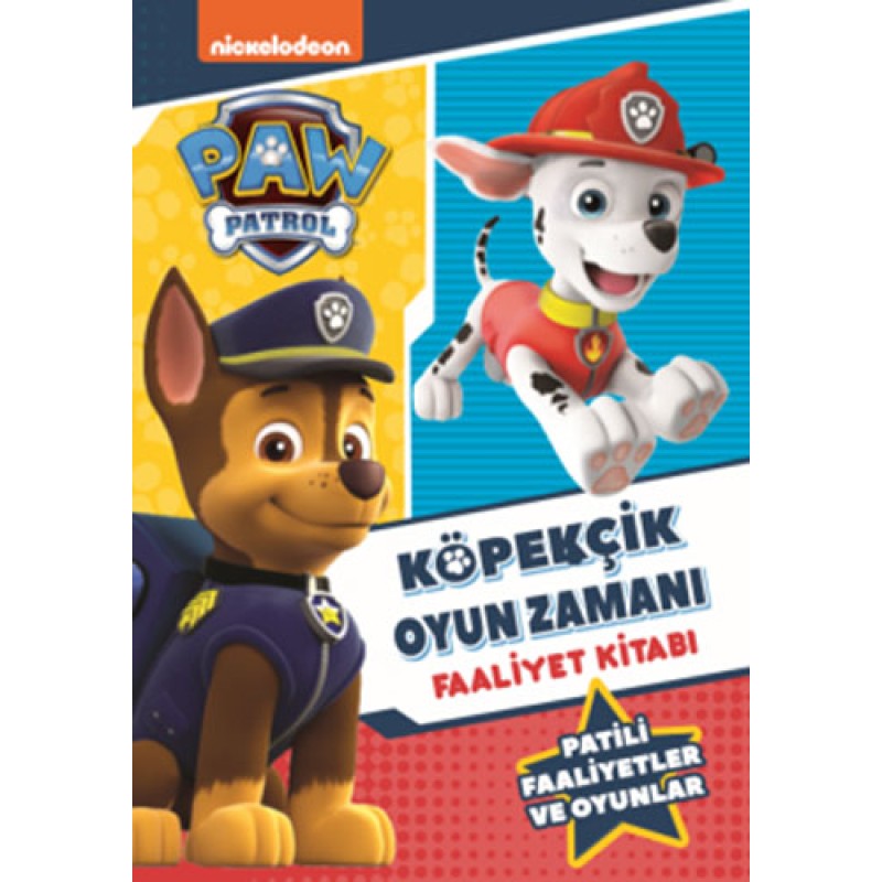 Paw Patrol Köpekçik Oyun Zamanı Faaliyet Kitabı Paw Patrol Köpekçik Oyun Zamanı Faaliyet Kitabı