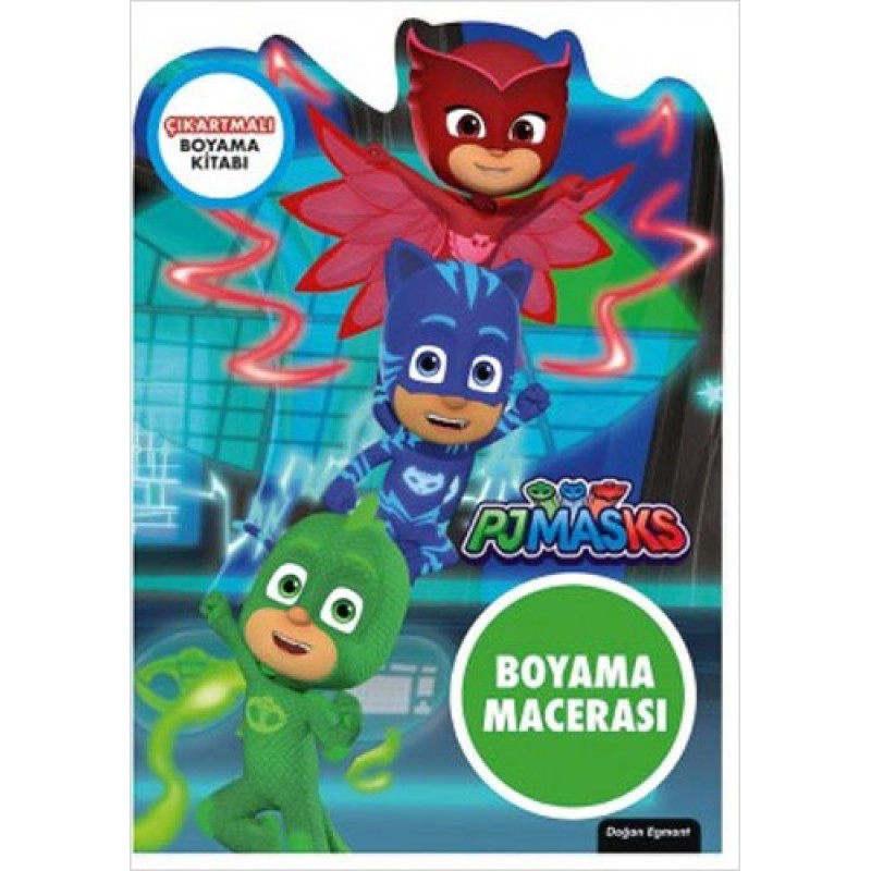 Pjmasks - Özel Kesimli Boyama Macerası