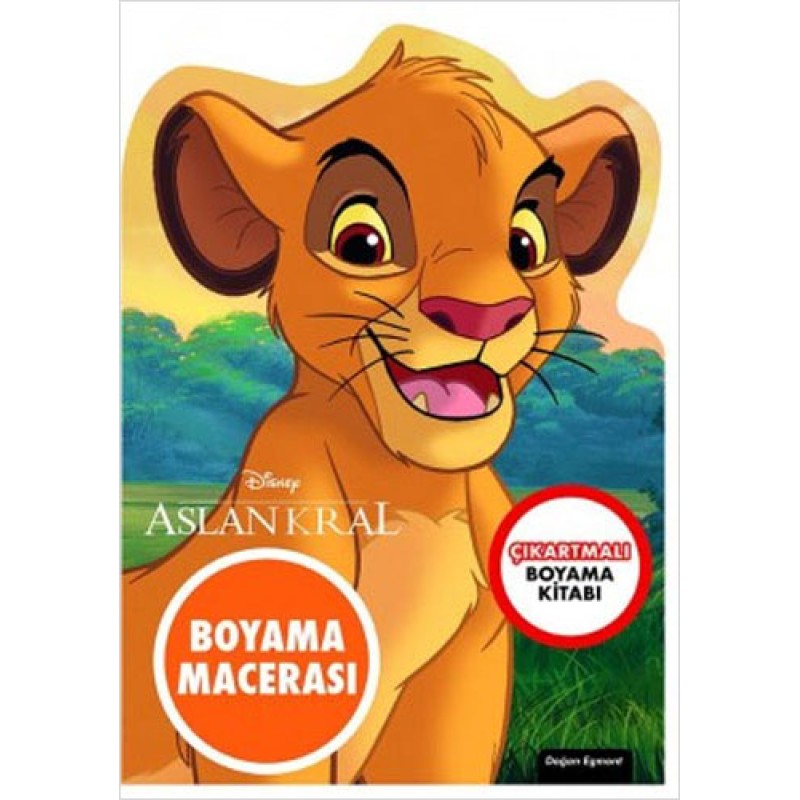 Disney Arslan Kral - Özel Kesimli Boyama Macerası Disney Arslan Kral - Özel Kesimli Boyama Macerası