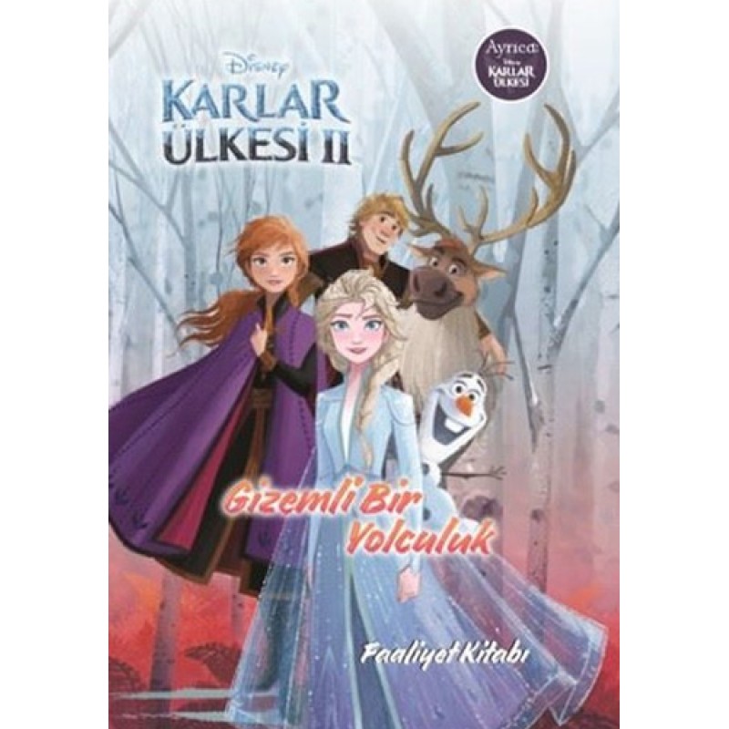 Disney Karlar Ülkesi 2 - Gizemli Bir Yolculuk Faaliyet Kitabı Disney Karlar Ülkesi 2 - Gizemli Bir Yolculuk Faaliyet Kitabı