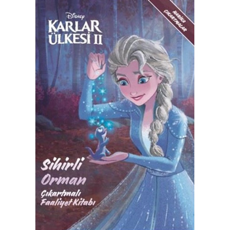 Disney Karlar Ülkesi 2 - Sihirli Orman Çıkartmalı Faaliyet Kitabı Disney Karlar Ülkesi 2 - Sihirli Orman Çıkartmalı Faaliyet Kitabı