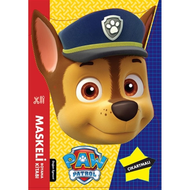 Paw Patrol - Maskeli Boyama Kitabı Paw Patrol - Maskeli Boyama Kitabı