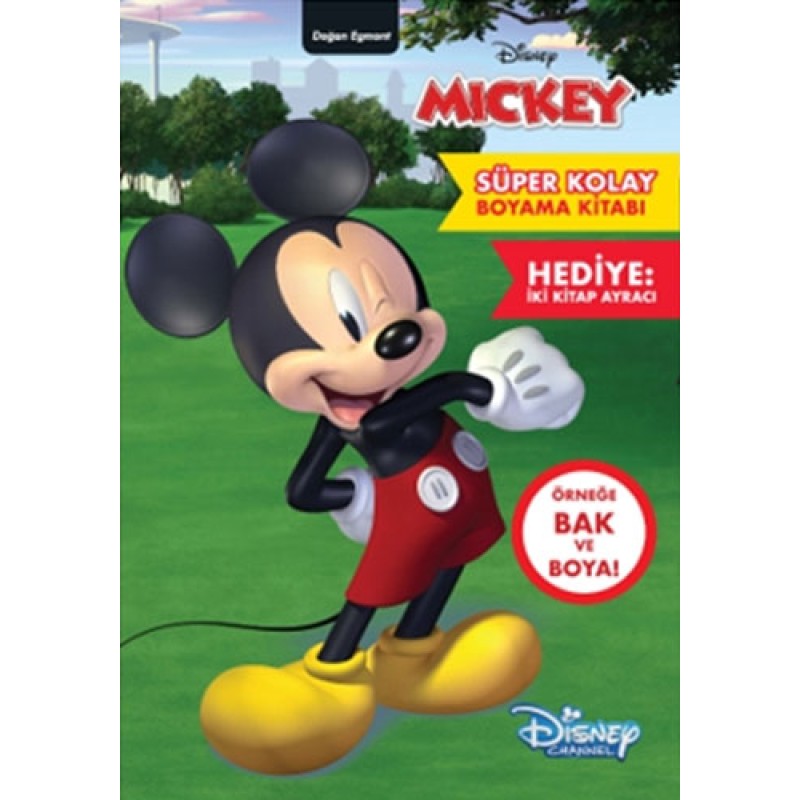 Disney Mickey - Süper Kolay Boyama Kitabı Disney Mickey - Süper Kolay Boyama Kitabı