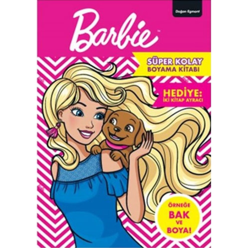 Barbie - Süper Kolay Boyama Kitabı