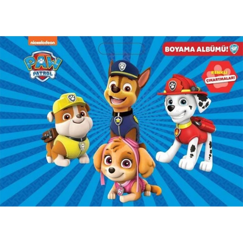 Paw Patrol - Boyama Albümü Paw Patrol - Boyama Albümü