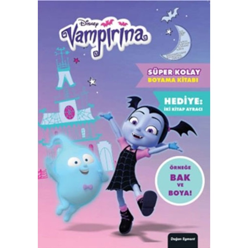 Disney Vampirina - Süper Kolay Boyama Kitabı Disney Vampirina - Süper Kolay Boyama Kitabı