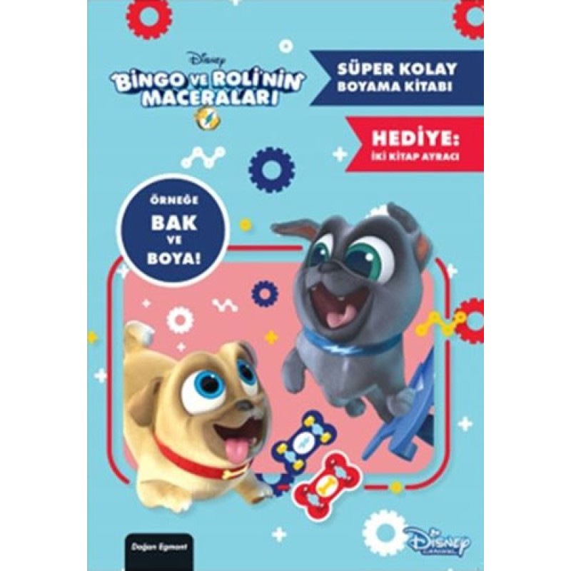 Disney Bingo ve Roli'nin Maceraları - Süper Kolay Boyama Kitabı Disney Bingo ve Roli'nin Maceraları - Süper Kolay Boyama Kitabı