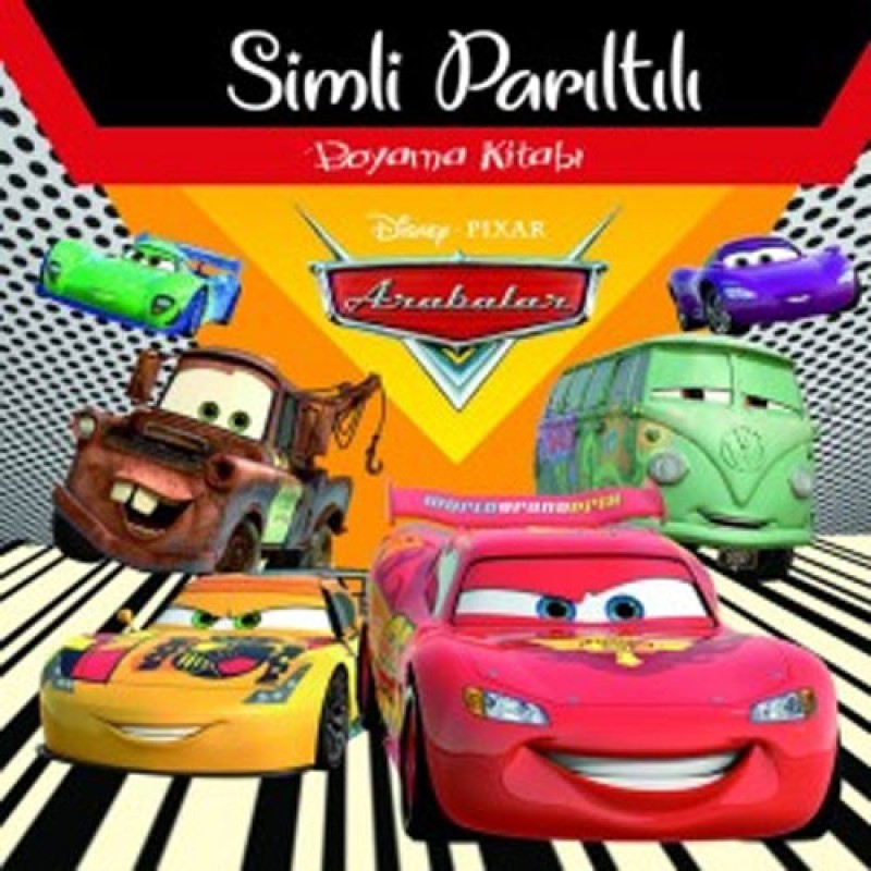 Disney Arabalar - Simli Parıltılı Boyama Kitabı Disney Arabalar - Simli Parıltılı Boyama Kitabı