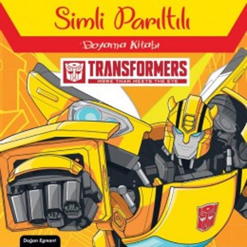 Transformers - Simli Parıltılı Boyama Kitabı Transformers - Simli Parıltılı Boyama Kitabı