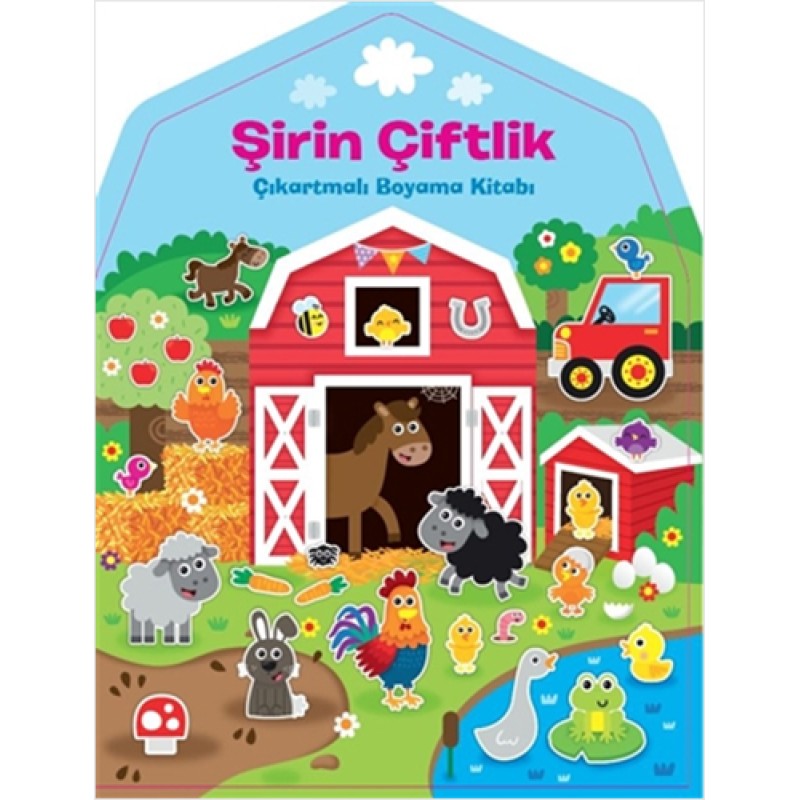 Şirin Çiftlik Çıkartmalı Boyama Kitabı Şirin Çiftlik Çıkartmalı Boyama Kitabı