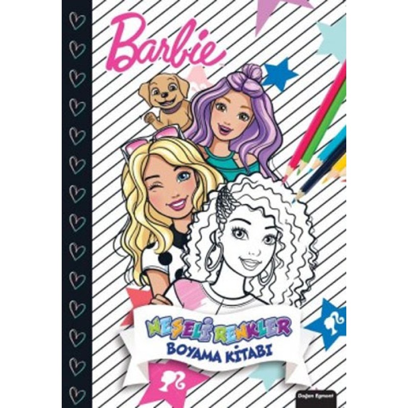 Barbie - Neşeli Renkler Boyama Kitabı Barbie - Neşeli Renkler Boyama Kitabı