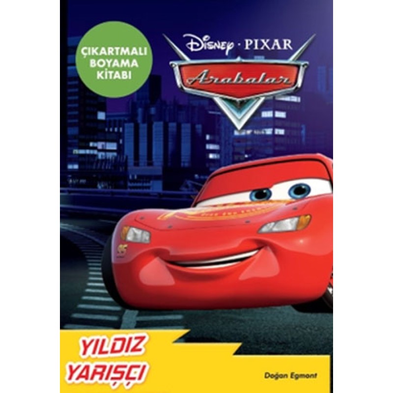 Disney Pixar Arabalar - Yıldız Yarışçı Çıkartmalı Boyama Kitabı Disney Pixar Arabalar - Yıldız Yarışçı Çıkartmalı Boyama Kitabı