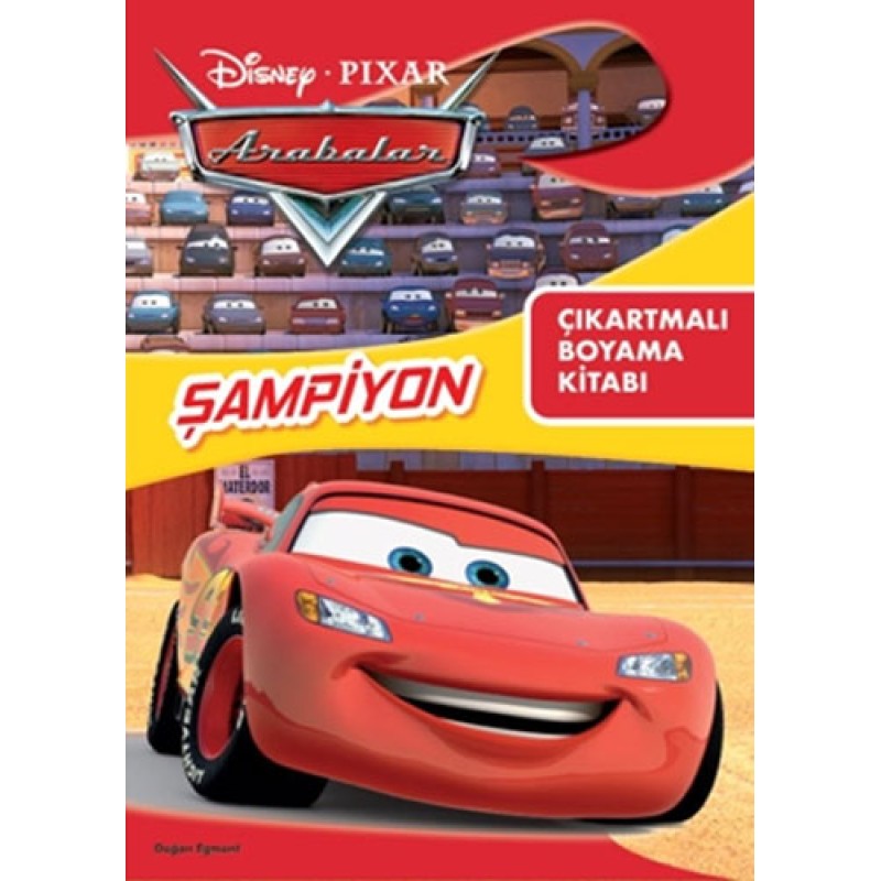 Disney Pixar Arabalar - Şampiyon Çıkartmalı Boyama Kitabı Disney Pixar Arabalar - Şampiyon Çıkartmalı Boyama Kitabı