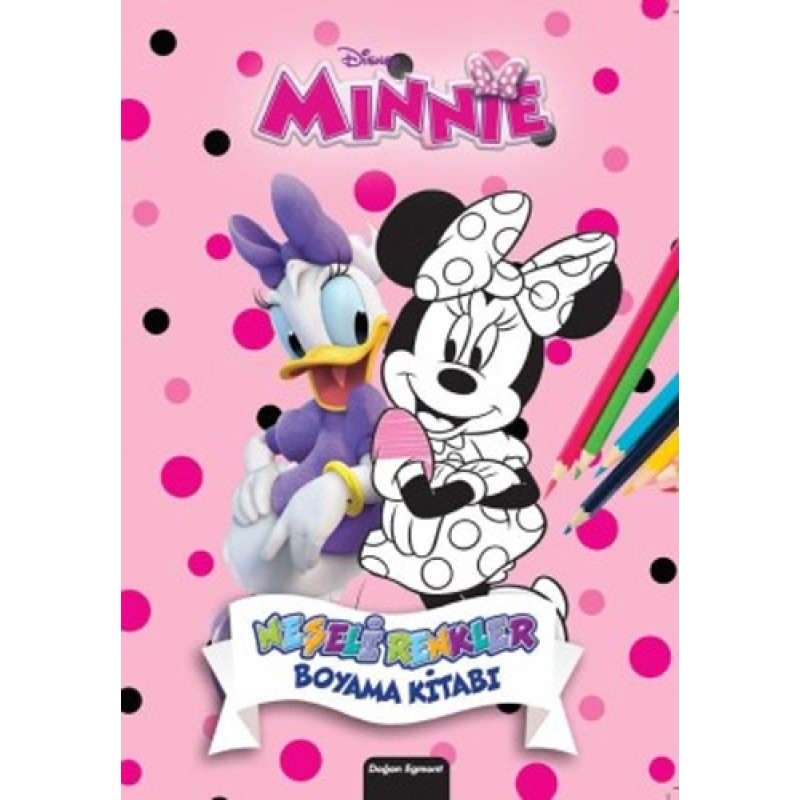 Disney Minnie - Neşeli Renkler Boyama Kitabı