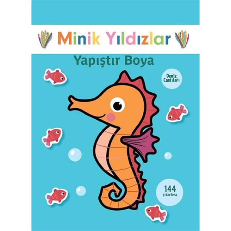 Deniz Canlıları Yapıştır Boya - Minik Yıldızlar Deniz Canlıları Yapıştır Boya - Minik Yıldızlar